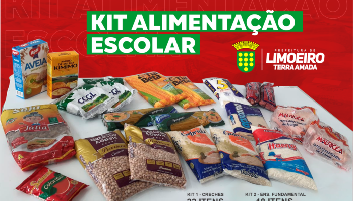 Prefeitura distribui Kit alimentação para estudantes a partir desta segunda (12)