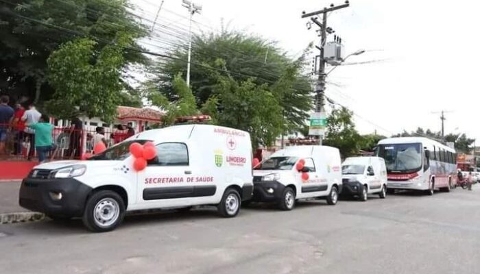 Prefeitura de Limoeiro promove 3ª Ação Social contra Doenças Dermatológicas e recebe um ônibus TFD e três ambulâncias