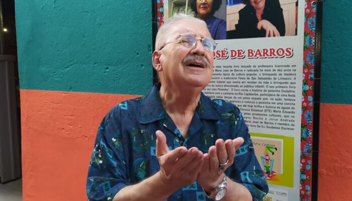 Artista e professor universitário Fernando Limoeiro é homenageado pelo Centro de Criação Galpão das Artes