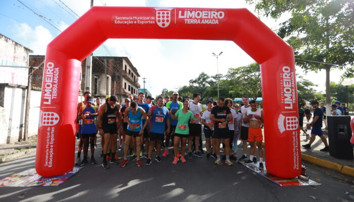 De volta ao formato presencial, Corrida de São Sebastião movimenta calendário de atividades esportivas de Limoeiro