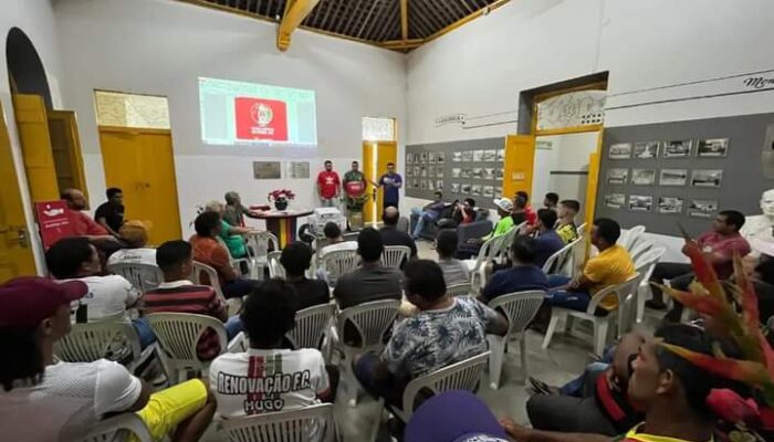 Congresso Técnico define regulamento e grupos da Copa Terra Amada de Futebol