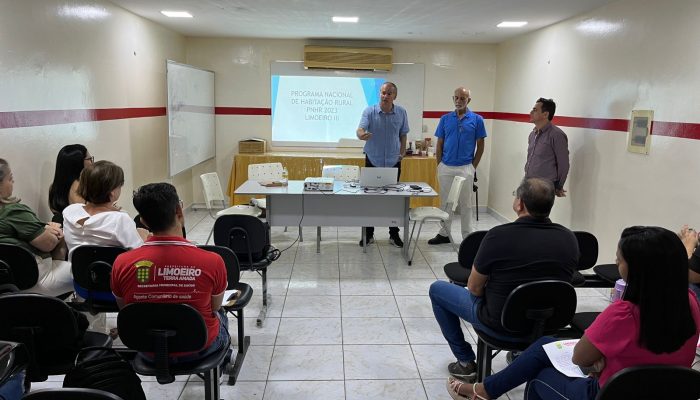 Limoeiro se planeja para retomada do Programa Nacional de Habitação Rural